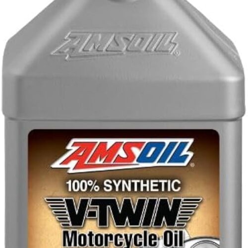 AMSOIL Full Synthetic Motorcycle Oil 20W-50 – ONE U.S. QUART, 946 ml