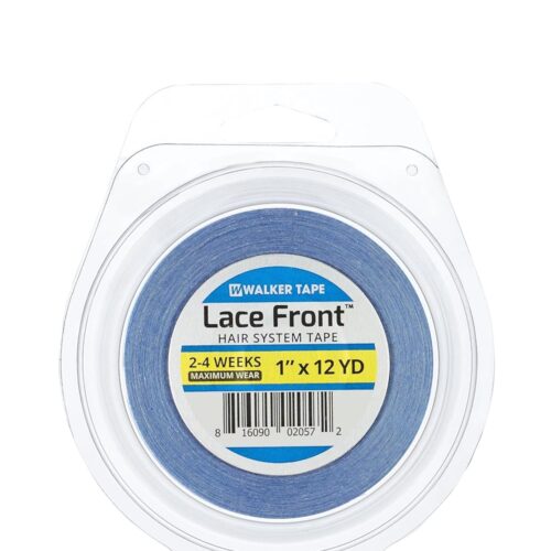 Walker 12 Yards Lace Front Support Tape (1/2 inch) for Toupee and Wig, Clear