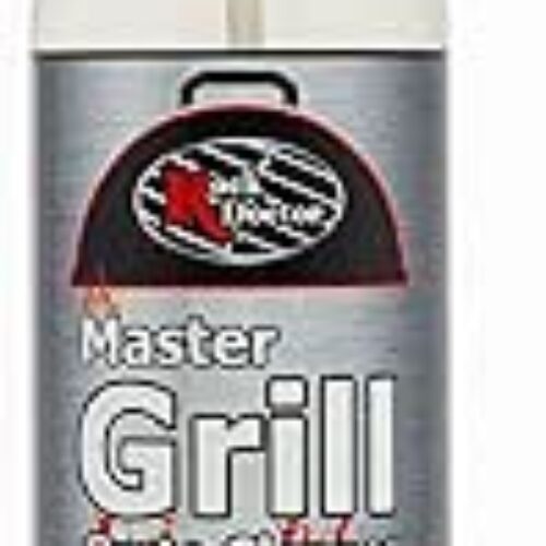 Rock Doctor Master Grill Grate Cleaner, 24 oz. Cleaning Spray for Drip Pans, Oven Grates, Smokers, and Components, Non-Abrasive Liquid Solution Removes Grease, Grime, and Dried Food – Pack of 1