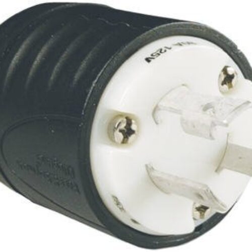 Pass & Seymour #L530PCCV3 30A 125V Black Lock Plug
