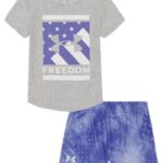 Infant Girls' UA Freedom Banner Shorts Set