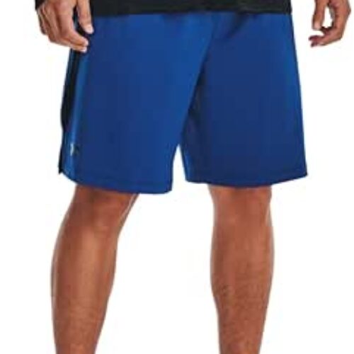 Under Armour Men’s Tech Vent Shorts, (471) Blue Mirage/Black/Black, Large