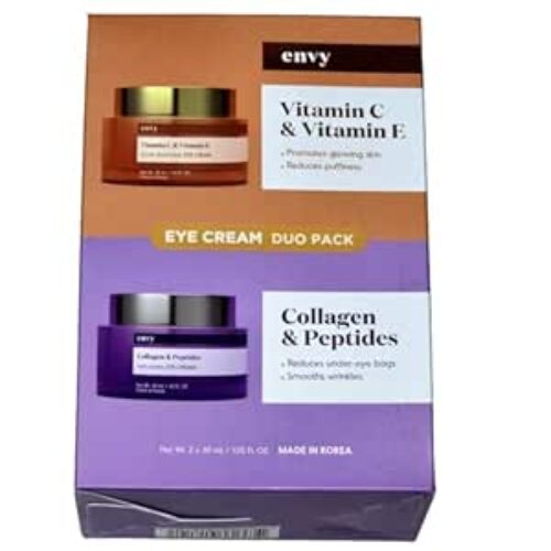 Envy Eye Cream Duo Pack Vitamin C & Vitamin E 1.00 fl oz. Collagen & Peptides 1.00 fl oz.