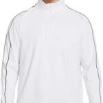 Under Armour Men's Storm Midlayer Half Zip, (100) White / / White, Large
