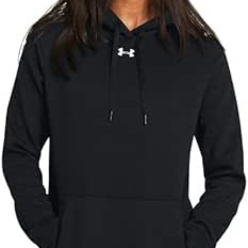 Under Armour Women’s Hustle Hoodie Black | White LG