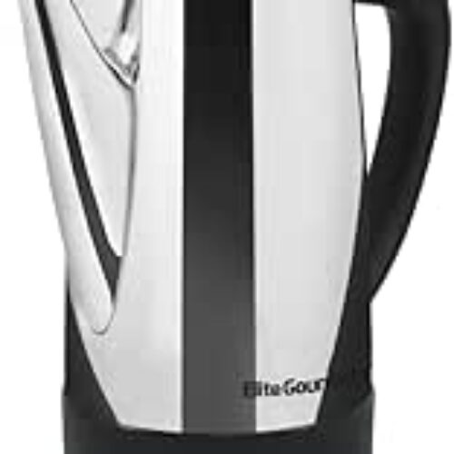 Elite Gourmet EC812 Electric 12-Cup Coffee Percolator with Keep Warm, Clear Brew Progress Knob Cool-Touch Handle Cord-less Serve, Stainless Steel