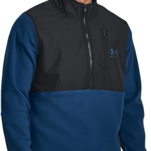 Under Armour Mens ColdGear Infrared ½ Zip T-Shirt, (426) Varsity Blue / / Varsity Blue, XX-Large