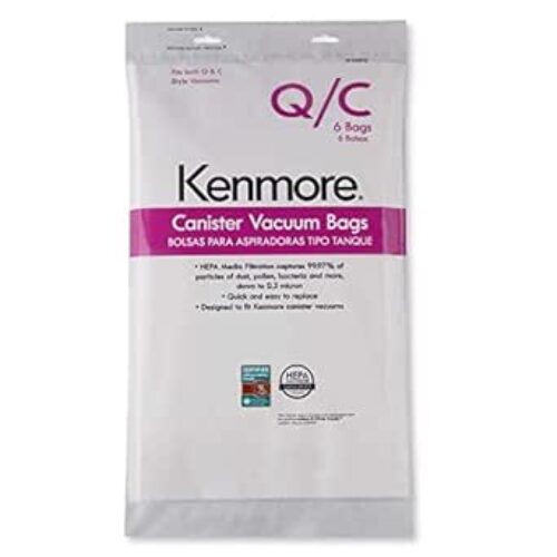 Kenmore Canister Vacuum Bags Type Q & C (6)