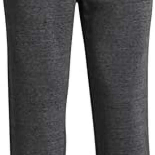 Under Armour Womens Rival Terry Joggers, (025) Castlerock Full Heather / / White, X-Large