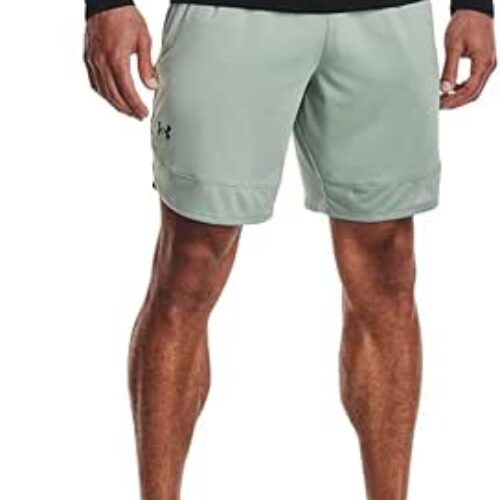 Under Armour Men’s Training Stretch Shorts, (781) Opal Green / / Black, Large