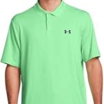 Under Armour Men's Performance 3.0 Polo, (350) Matrix Green / / Midnight Navy, Medium