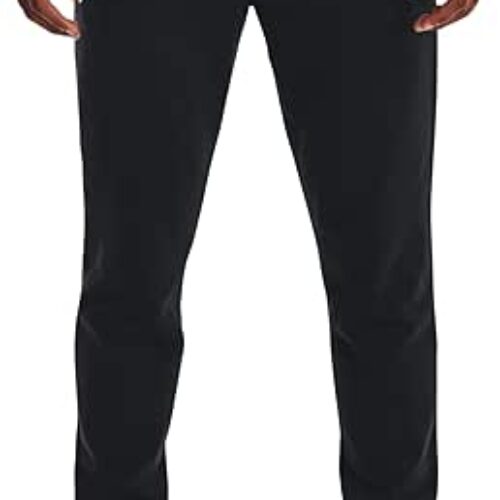 Under Armour Men’s Rival Terry Pants (US, Alpha, XX-Large, Regular, Regular, Black/Onyx White – 001)