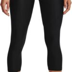Under Armour - Womens HeatGear Team ¾ Leggings, Color Black/White (001), Size: Medium