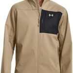Under Armour Men's ColdGear Infrared Shield 2.0 Soft Shell, (299) City Khaki/Black/City Khaki, 5X-Large
