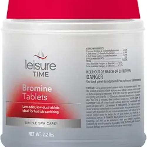 Leisure Time Spa Chemicals – Bromine Tablets 2.2 lb
