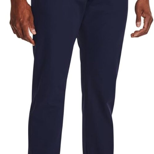 Under Armour Men’s Drive Tapered Pants, (410) Midnight Navy / / Halo Gray, 34/30