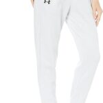 Under Armour Womens ArmourFleece Jogger, (014) Halo Gray Light Heather / / Black, X-Large