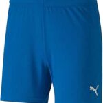 PUMA - Womens Teamgoal 23 Knit Shorts W, Size: Small, Color: Electric Blue Lemonade