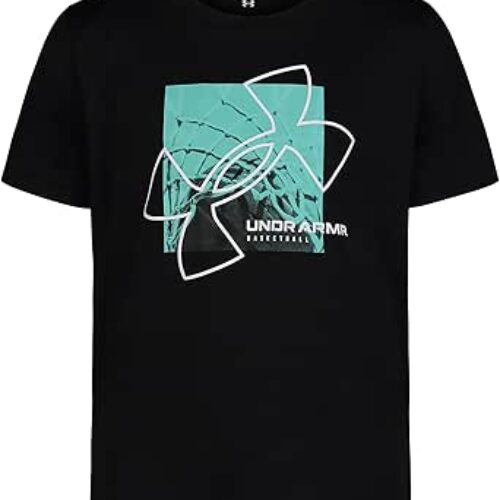 Under Armour UA Basketball SS, Basketball – Black, 4