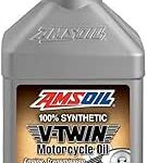 AMSOIL Full Synthetic Motorcycle Oil 20W-50 - ONE U.S. QUART, 946 ml