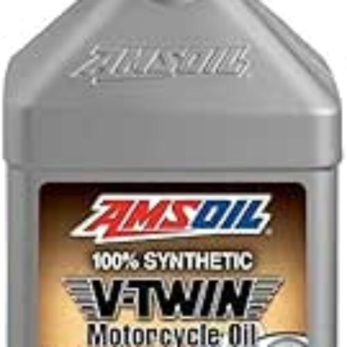 AMSOIL Full Synthetic Motorcycle Oil 20W-50 – ONE U.S. QUART, 946 ml