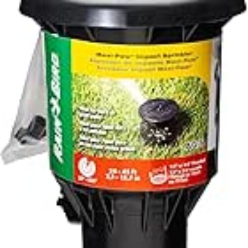 Rain Bird AG-5 All Gallonage Pop-Up Impact Sprinkler, Adjustable 20° – 360° Pattern, 24′ – 45′ Spray Distance