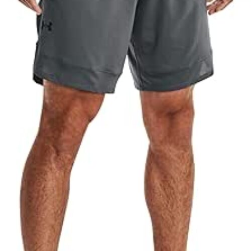 Under Armour Men’s Training Stretch Shorts , Pitch Gray (012)/Black , X-Large