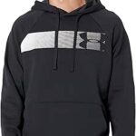 Under Armour Rival Fleece Graphic Hoodie Black/Onyx White LT