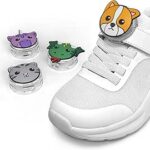 Speck Tagimals Cute Cartoon Apple AirTag Holder – Hidden AirTag Tracker Cases – Easily Attach to Shoe or Collar – 4 Fun Characters (Pack of 4)
