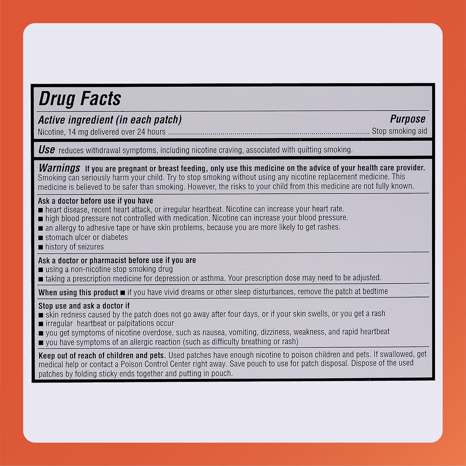 Rugby Clear Nicotine Patches - 14mg Transdermal System Patch - Smoking or Vaping Quitting Aid - Step 2 - 14 Count (1-Pack) - Image 5