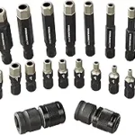 STEELMAN PRO 78800 22-Piece Tamper Proof Hex Bit Set w/Diamond Tips (SAE)