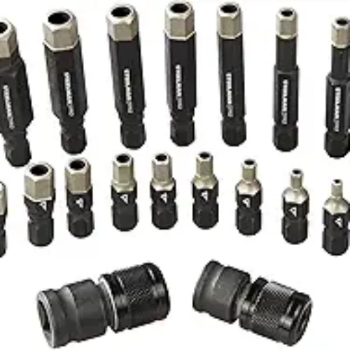 STEELMAN PRO 78800 22-Piece Tamper Proof Hex Bit Set w/Diamond Tips (SAE)