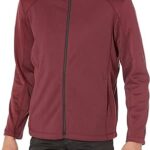 PGA TOUR Men's Ls Mixed Texture Jacket, Fig, Large