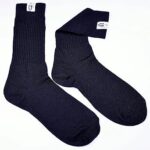RaceQuip® 411995RQP Socks - SFI 3.3 - Fire Retardant Cotton - Black - Large