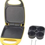 Salton Egg Bite Pie Maker, Yellow