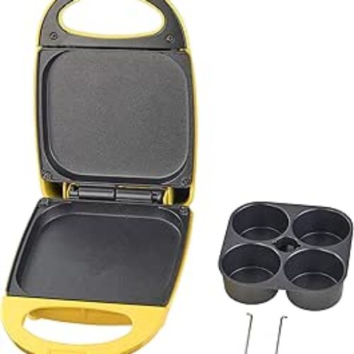 Salton Egg Bite Pie Maker, Yellow