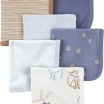 Carter’s 6-Pack Ivory Baby Washcloths – Gentle Bath Essentials
