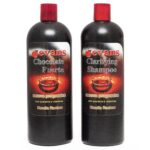 evans COMBO PACK Brazilian Keratin Hair Smoothing Treatment Blowout Straightening System – Strong 32 fl oz + Clarifying Shampoo 32 fl oz