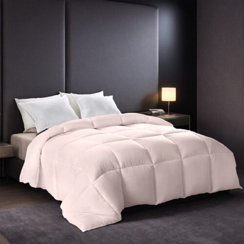 Oversized Plump Thick Duvet – Pink Enhanced Warmth With Skin-friendly Comfort. Perfect For Cozy Bedrooms & Luxury Hotels. Machine Washable. Ideal Christmas Gift.