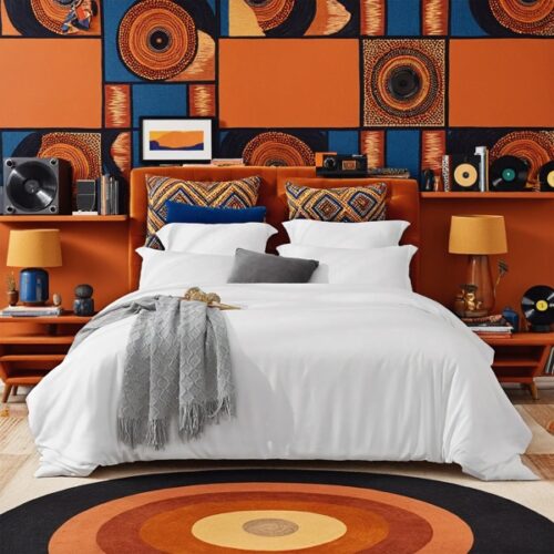 Aesthetic White And Pink Oversized Solid Color Duvet Cover Set. This Charming Bedding Appeals To All Students, Creating A Warm Atmosphere For Any Dorm Or Bedroom – Making It A Perfect Christmas Gift.