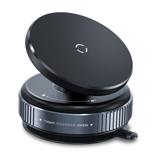 Car Phone Holder, Upgraded 360Adjustable Vacuum Suction 20X  Magnets